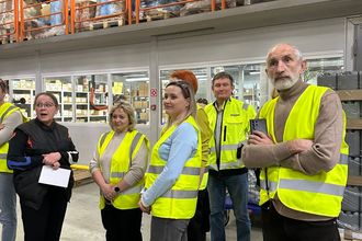 Специалисты предприятий ЦБП посетители «Неохим»