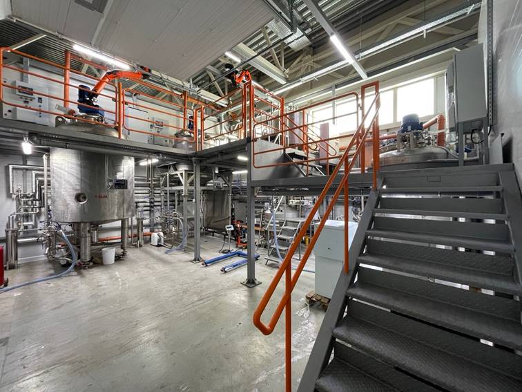 Новый участок для производства кожевенной химии